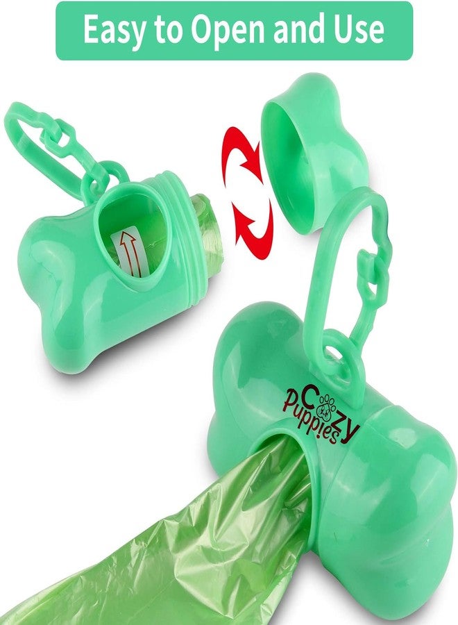 THE DDS STORE Dog Poop Bag Dispenser Portable Outdoor Bone Shape Garbage Case Pet Cat Poo Waste Box Holder + 3 Bag Rolls (Color May Vary) - Image 5